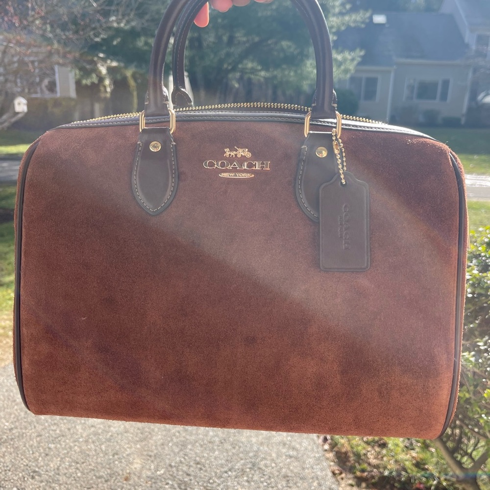 Coach Suede Large Rowan